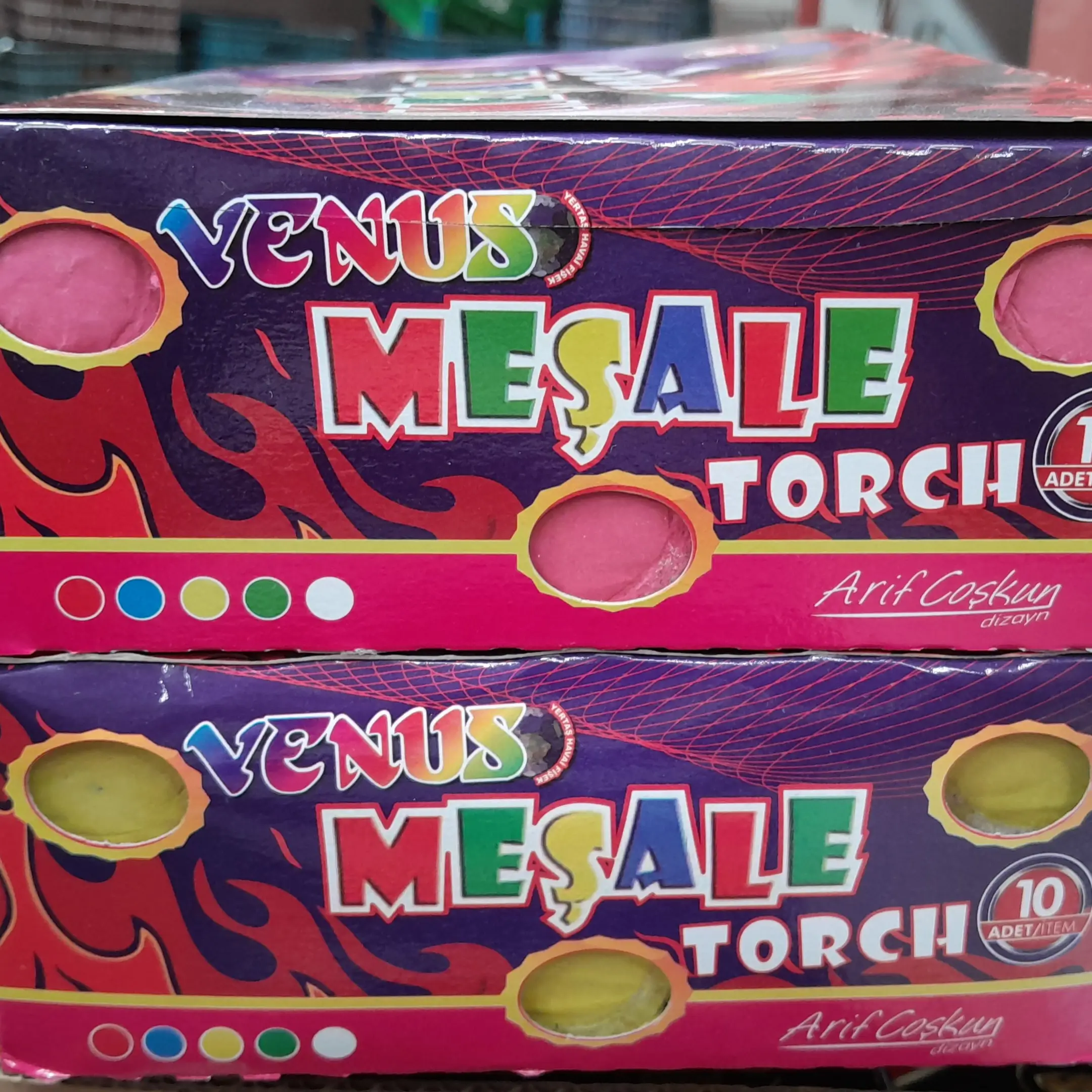 Maç Meşalesi Renk Seçenekleri